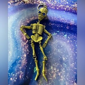 Vintage Skeleton Keychain